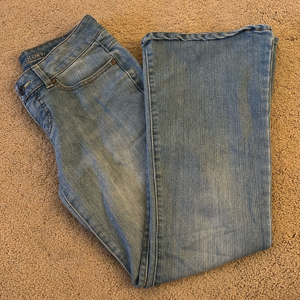 FADED GLORY FLARE JEANS